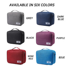 Load image into Gallery viewer, 1PC Waterproof Storage Bag Antitheft Portable Breathable Digital Organizer Wear Resistant