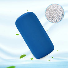 Load image into Gallery viewer, Solid Color Long Round Neck Pillow Washable Cylindrical Pillow For Bedroom Room Seat Head Rest Neck Support Travel Cushion
