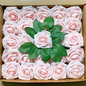 Foam Artificial Roses - 15/25/100pcs Fake Flowers for Wedding, Party & Gift Décor