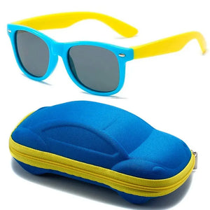 Baby Sunglasses with Glasses Box - Outdoor Goggles for Kids