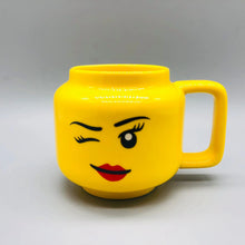 Load image into Gallery viewer, Cartoon Ceramic Mug Cup 250ML with Cute Impish Expression Figure Head Pattern Coffee Milk Tea Drinkware for Couple Friend Family