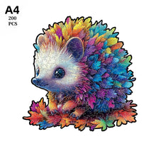 Load image into Gallery viewer, Jigsaw Animal Wooden  Puzzle DIY Crafts Brain Trainer Puzzles Game for Kids Adult wolf  Educational Wood Toy Gift Difficulty