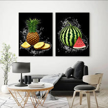 Load image into Gallery viewer, Natural Fresh Fruits Canvas Painting Kitchen Dining Room Wall Art Decor