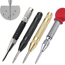 Load image into Gallery viewer, Automatic Center Punch Automatic Metal Punch Tool Woodworking Tools Loaded Marker Wood Chisel Joinery Carpenter Tool
