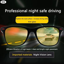 Load image into Gallery viewer, Night Vision Glasses PC Frame Polarized Sunglasses Men Outdoor Sport Sun Glasses Day Night Vision Driver Night Glasses Goggles