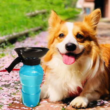 Load image into Gallery viewer, Portable Dog Water Bottle Drinking Cup Cat Pet Travel Outdoor Feeding Supplies