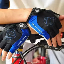 Load image into Gallery viewer, 1Pair Gel Half Finger MTB Road Bike Gloves Anti-Slip Anti-Sweat Shockproof Cycling Bicycle Gloves for Left-Right Hand