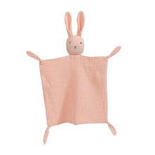 Load image into Gallery viewer, Soft Cotton Muslin Baby Comforter Blanket - Newborn Sleep Toy