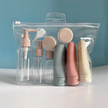 Load image into Gallery viewer, 11pcs Travel Bottles Set - Portable Liquid Containers with Storage Bag
