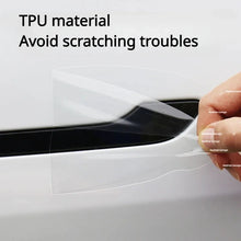 Load image into Gallery viewer, For Tesla Model 3 Y Juniper 2021-2025 Door Handle Scratch Protector-Inverted Door Handle Paint Protective TPU Film Car Clothing