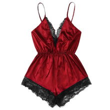 Load image into Gallery viewer, Satin Lingerie Set (Honeymoon, Nightdress, Sexy)