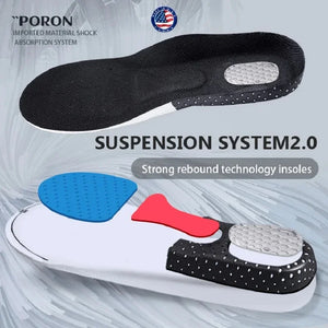 Silicone Sports Insoles | Arch Support & Gel Running Inserts | Men’s & Women’s Footwear