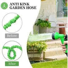 Load image into Gallery viewer, 50FT/100FT Expandable Garden Hose – Magic Water Pipe with High-Pressure Water Gun