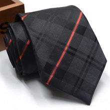 Load image into Gallery viewer, Classic Stripe Necktie Men Business Formal Wedding Tie 8cm Blue Black Pink Red Neck Ties Fashion Shirt Dress Accessories
