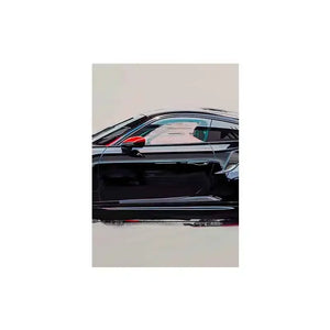 GT3 RS Graffiti Wall Art, HD Canvas Print Poster, Home, Living Room, Room Decoration