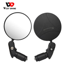 Load image into Gallery viewer, WEST BIKING Bicycle Rearview Mirror - 360° Rotation, Adjustable Handlebar End Mirror