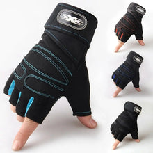 Load image into Gallery viewer, Gym Gloves for Men Women Fitness Weight Lifting Wristband Gloves Body Building Training Sports Exercise Cycling Glove Shockproof