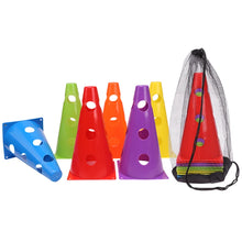 Load image into Gallery viewer, 12PCS 18PCS 24PCS 30PCS 36PCS Durable  Mark Cones Football Agility Training Sport  with Hole