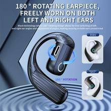 Load image into Gallery viewer, Bluetooth 5.4 Open Wireless Earphone 180° Rotation Adjustable Left Right Ear Universal Headset With Mic For Sport Business Music