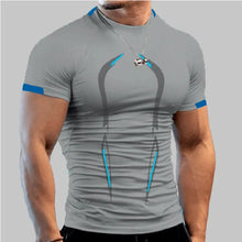 Load image into Gallery viewer, Men&#39;s Compression Shirt - Superhero Fitness Tee for Gym and Running