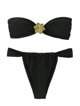 Load image into Gallery viewer, "2026 Sexy Bandeau Push-Up Bikini Set - Brazilian Thong Swimwear for Women"