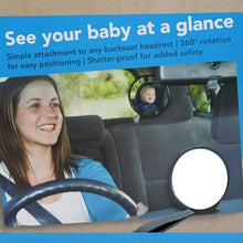 Load image into Gallery viewer, Baby Car Mirror - Rear Facing Safety View for Infant and Toddler Care
