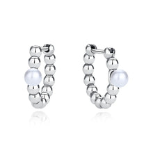 Load image into Gallery viewer, Original 925 Sterling Silver Earrings 2025 Stud Hoop Crystal Earings For Women Rose Gold Crown Heart Infinity Bee Earing Jewelry