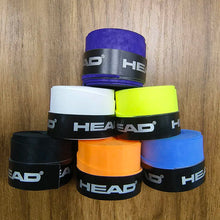 Load image into Gallery viewer, 6 Pieces Original HEAD Overgrip Anti Slip Tennis Racket Sweatband Grips Padel Shock Absorption Grip Tape Training Accessories