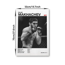 Load image into Gallery viewer, Boxing Fighting Star Canvas Wall Art Print Poster MMA Decorative Painting Home Decor Boxing Lover Gift Unframed