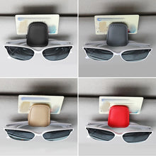 Load image into Gallery viewer, Universal Car Sunglasses Clip Card Ticket Holder Stand Fastener Pen Case Eyeglasses Sun Visor Car Accessories