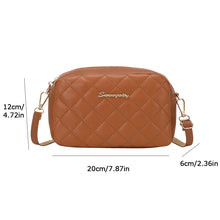 Load image into Gallery viewer, Women&#39;s Small Shoulder Bag PU Leather Crossbody Messenger Handbag Wide Strap Purse