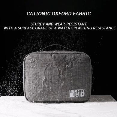 1PC Waterproof Storage Bag Antitheft Portable Breathable Digital Organizer Wear Resistant