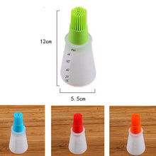 Load image into Gallery viewer, 3pcs Silicone BBQ Oil Bottle Brush Set Flat-Bottom Easy Clean Cookware Barbecue