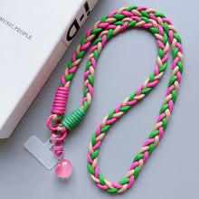Load image into Gallery viewer, Creative Mobile Phone Universal Lanyard Crossbody Rope Long Phone Lanyard Shoulder Strap Cartoon Decorative Pendant Accessories