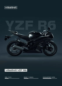 Motorcycle Bike Art Poster Canvas Painting – S1000RR / Ducati Streetfighter V4 / YZR M1