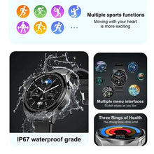 Load image into Gallery viewer, 2024 Smart Watch GT HD Screen Bluetooth Call GPS Tracker Heart Rate Waterproof