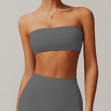 Load image into Gallery viewer, Strapless  Sports Bra Gym Top Women Quick-Drying Yoga Clothes Women Tube Top Fitness Chest Wrap Underwear Workout Bra Female