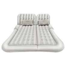 Load image into Gallery viewer, Universal Foldable Inflatable Bed Portable Inflatable Mattress Set Car Back Seat Sleeping Flocking Air Bed Cushion w/Pump+Pillow
