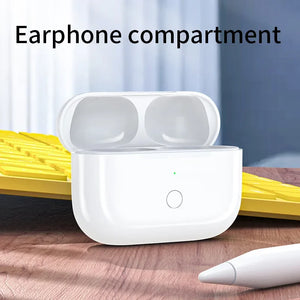 Bluetooth Earphone Case, Wireless Charging for AirPods 1/2 & Pro, LED Display