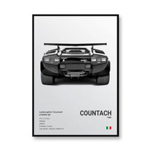 Load image into Gallery viewer, Famous Brand Cars SVJ GT3RS G80M3C Canvas Wall Art Print Poster 918 M5CS MSCSL Decorative Mural Home Decor Gift Unframed