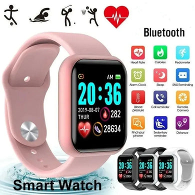 Bluetooth Smart Watch Fitness Tracker Music Player Sleep Monitor Digital Wristwatch