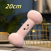 Load image into Gallery viewer, Cartoon Dumbbell Kettlebell Fitness Equipment Plush Toy Cudldy Pillow Soft Doll Huggable Plushies Children's Room Decor Gifts