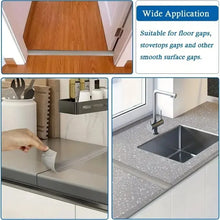 Load image into Gallery viewer, Wood Floor Transition Strip PVC Edge Closing Threshold, Wear-Resistant Flat Buckle