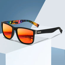 Load image into Gallery viewer, 4 PCS Fashion Vintage Pattern Square Sunglasses Men Women Fishing Driving Man Luxury Brand Designer Sun Glasses UV400 Eyewear ﻿