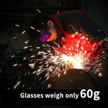 Load image into Gallery viewer, Solar Powered Auto Darkening Welding Helmet Welder Goggles LCD TIG MIG MMA Glasses