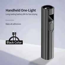 Load image into Gallery viewer, Rechargeable Mini UV LED Nail Lamp with Smart Display Portable Fast-Drying Nail Dryer Stand for Manicure Removable Desk UV Light