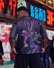 Load image into Gallery viewer, Young American oversized T-shirt summer new casual sports fitness quick drying breathable printed large mesh short sleeved shirt