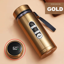 Load image into Gallery viewer, 500ml-1L Stainless Steel Thermos with LED Temp Display Vacuum Bottle