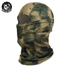 Load image into Gallery viewer, MusionTactical Balaclava Full Face Mask Quick-dryHiking Cycling Camping Hunting AirsoftHood Cap Bike Head Cover Summer Men Women
