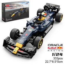 Load image into Gallery viewer, 1/24 F1 Red Bull RB19 &amp; Alfa Romeo C42 Model - Verstappen &amp; Perez Car Building Blocks